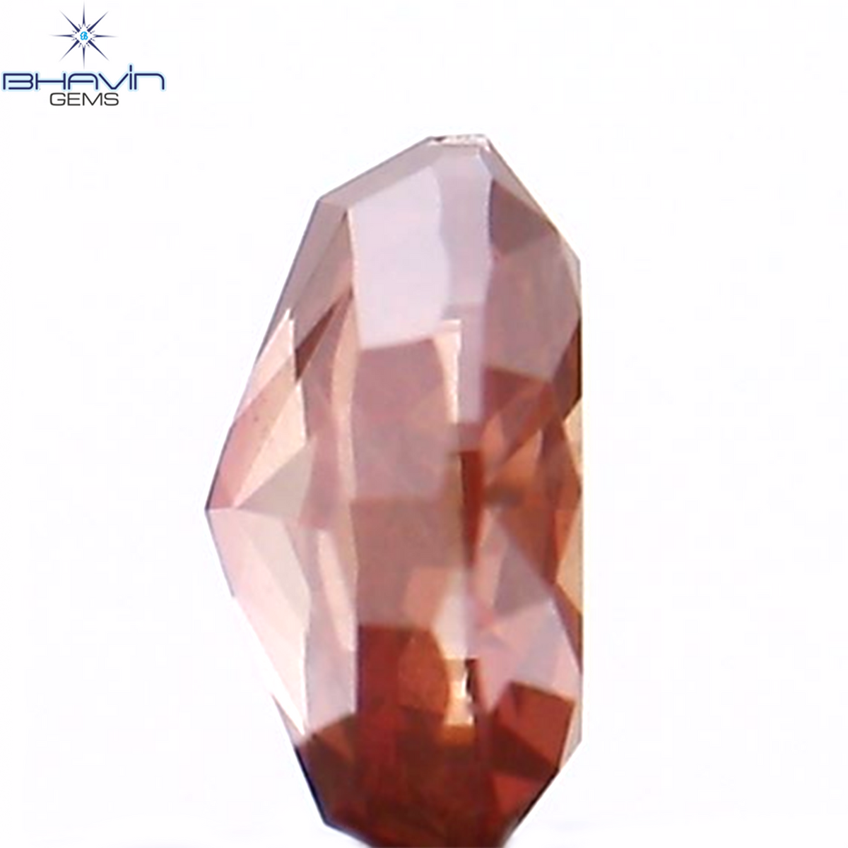 0.17 CT Natural Oval Diamond Enhanced Pink Color Clarity SI1 (3.81 MM)