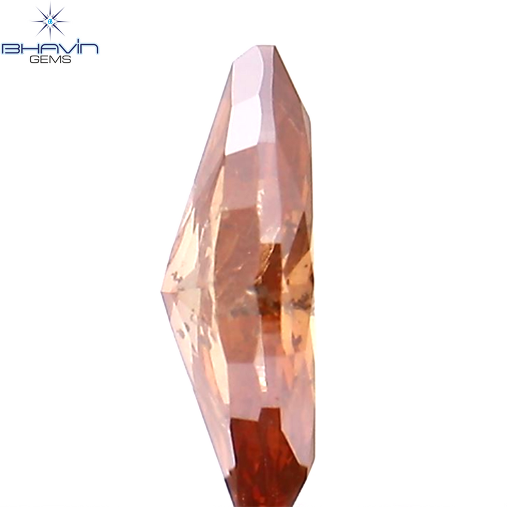 0.31 CT Marquise Shape Natural Diamond Pink Color SI2 Clarity (6.59 MM)