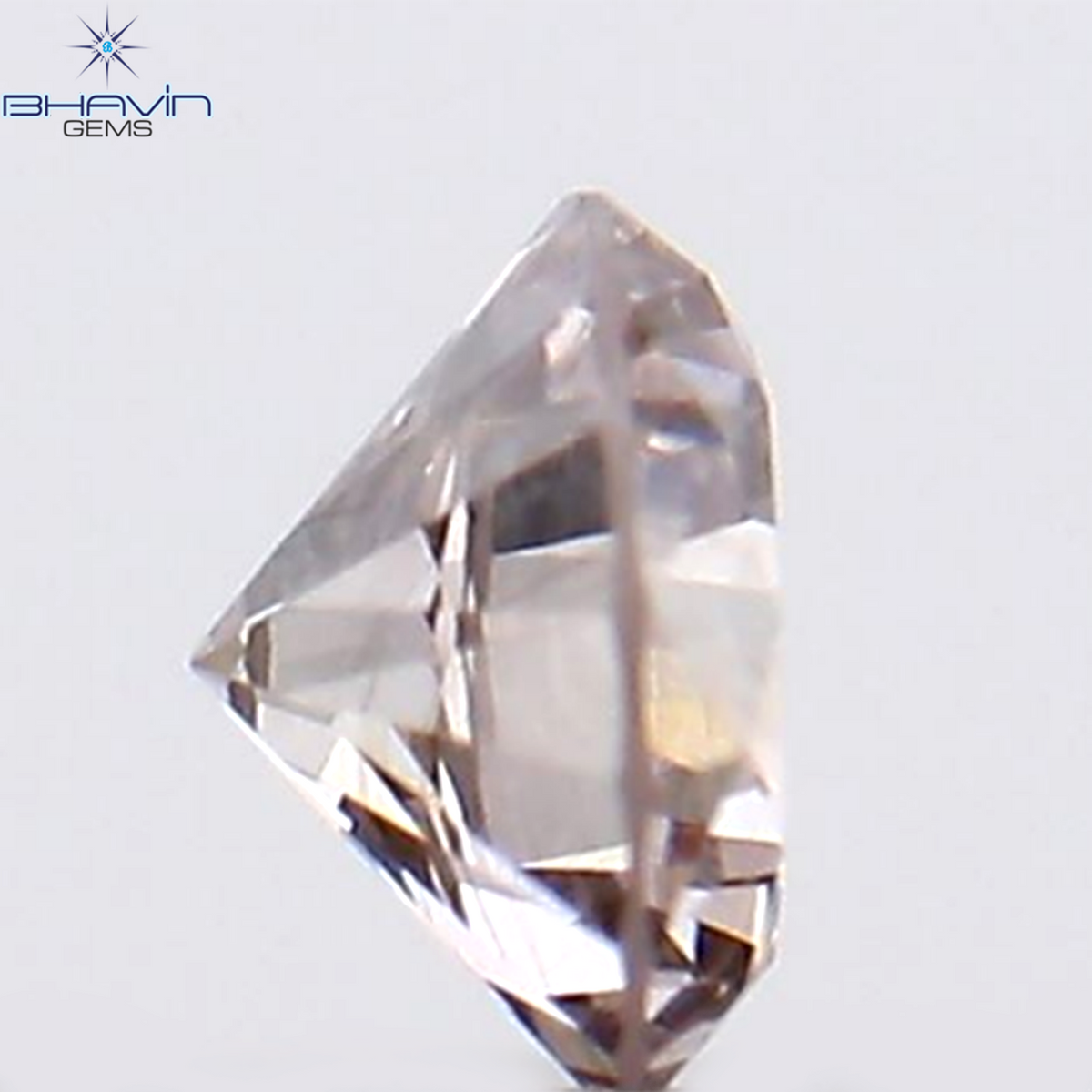 0.08 CT Natural Round Diamond Pink Color Clarity VS1 (2.72 MM)