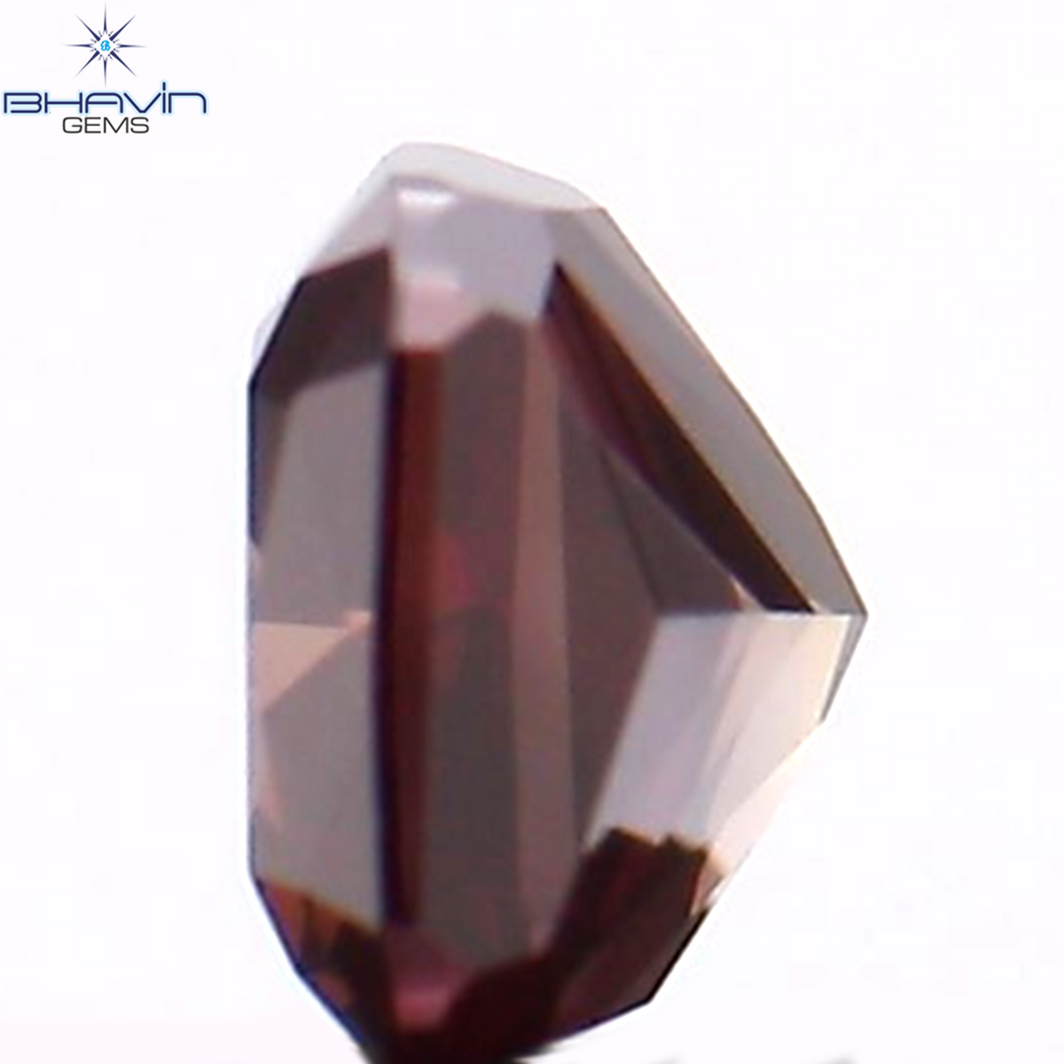 0.18 CT Natural Cushion Diamond Enhanced Pink Color Clarity VS1 (3.06 MM)