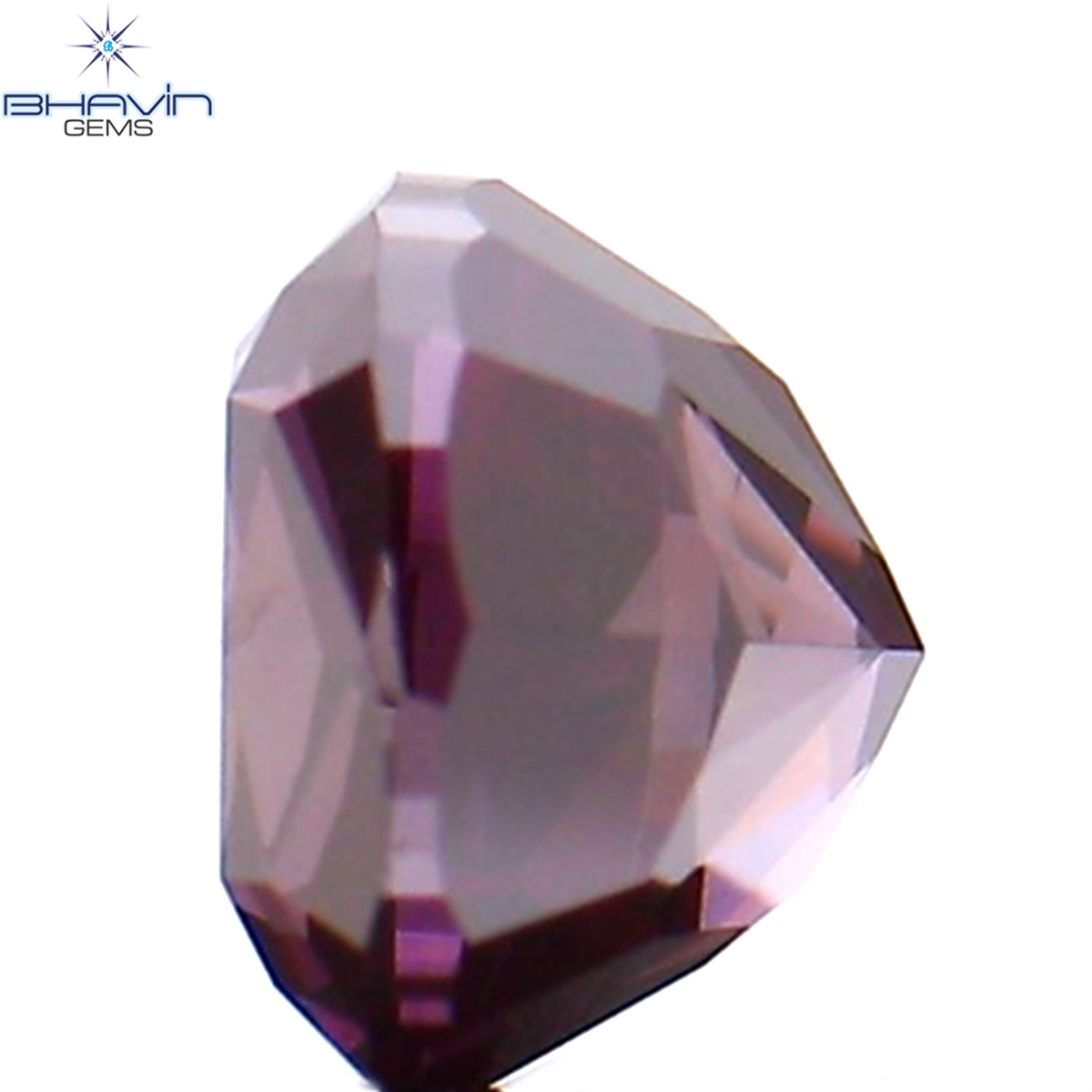 0.26 CT クッション シェイプ ナチュラル ルース ダイヤモンド 強化ピンク色 VS1 クラリティ (3.45 MM)