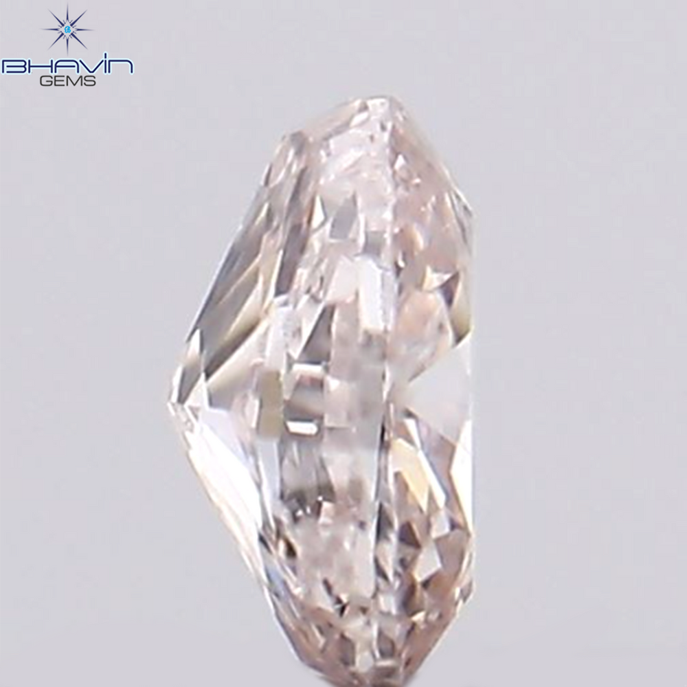 0.07 CT Oval Shape Natural Diamond Pink Color SI1 Clarity (2.79 MM)