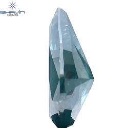 1.13 Pear Shape Natural Diamond Blue Color I3 Clarity (9.22 MM)