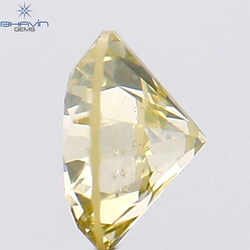 0.30 CT Round Shape Natural Loose Diamond Yellow Color VS2 Clarity (4.18 MM)