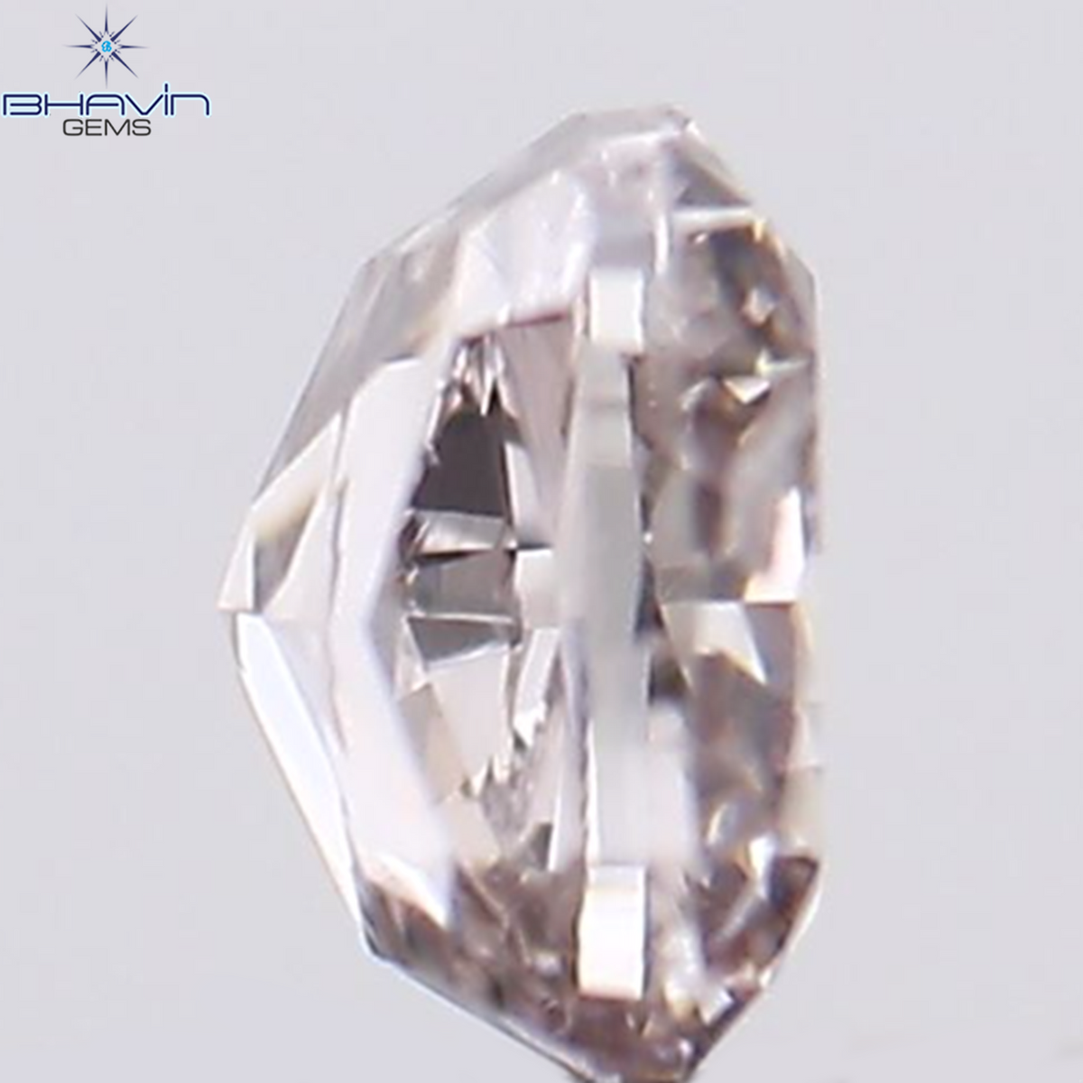 0.06 CT クッションシェイプ 天然ダイヤモンド ピンクカラー VS2 クラリティ (2.30 MM)