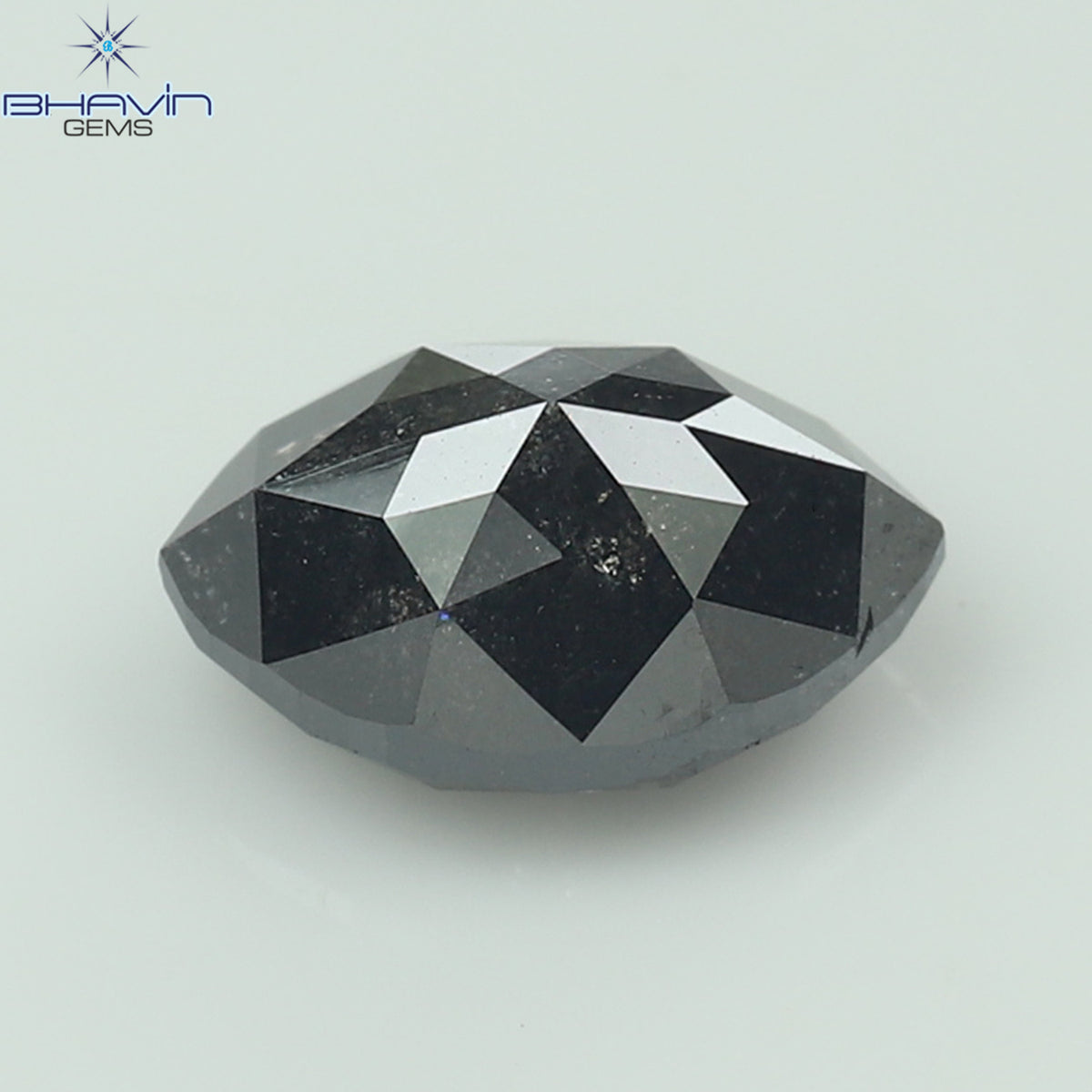 1.35 CT Natural Marquise Diamond Salt And Pepper Color Clarity I3 (7.99 MM)