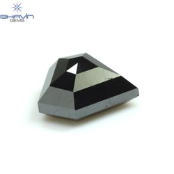 0.31 CT Pentagon Diamond Natural Diamond Black Diamond Clarity Opaque (4.78 MM)