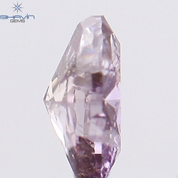 0.11 CT Oval Shape Natural Diamond Pink Color I1 Clarity (3.55 MM)