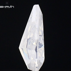 0.41 CT Pear Shape Natural Diamond White Color I1 Clarity (6.05 MM)