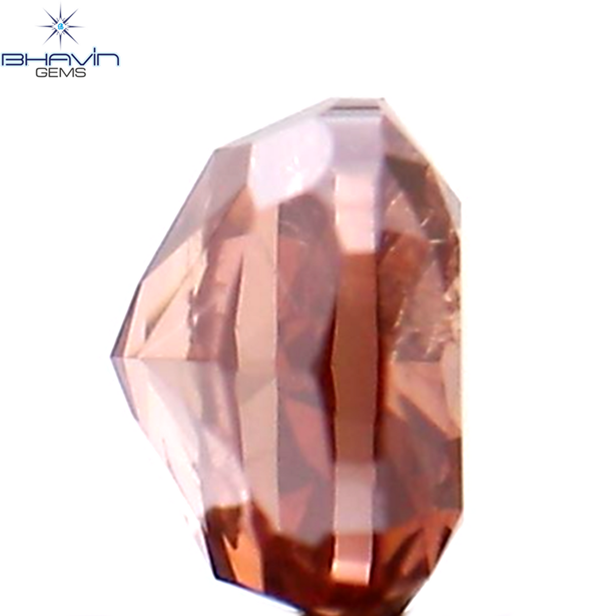 0.18 CT クッション シェイプ ナチュラル ルース ダイヤモンド 強化ピンク色 SI2 クラリティ (3.15 MM)