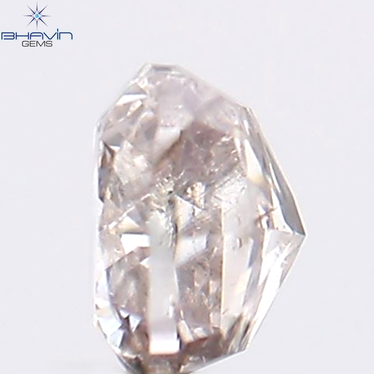 0.17 CT Natural Cushion Diamond Pink Color Clarity I1 (3.00 MM)