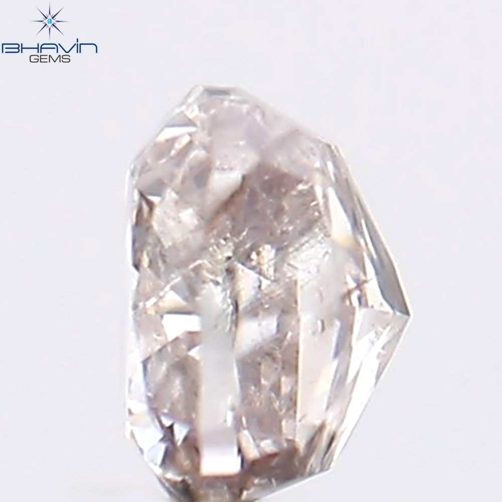 0.17 CT Cushion Shape Natural Diamond Pink Color I1 Clarity (3.00 MM)