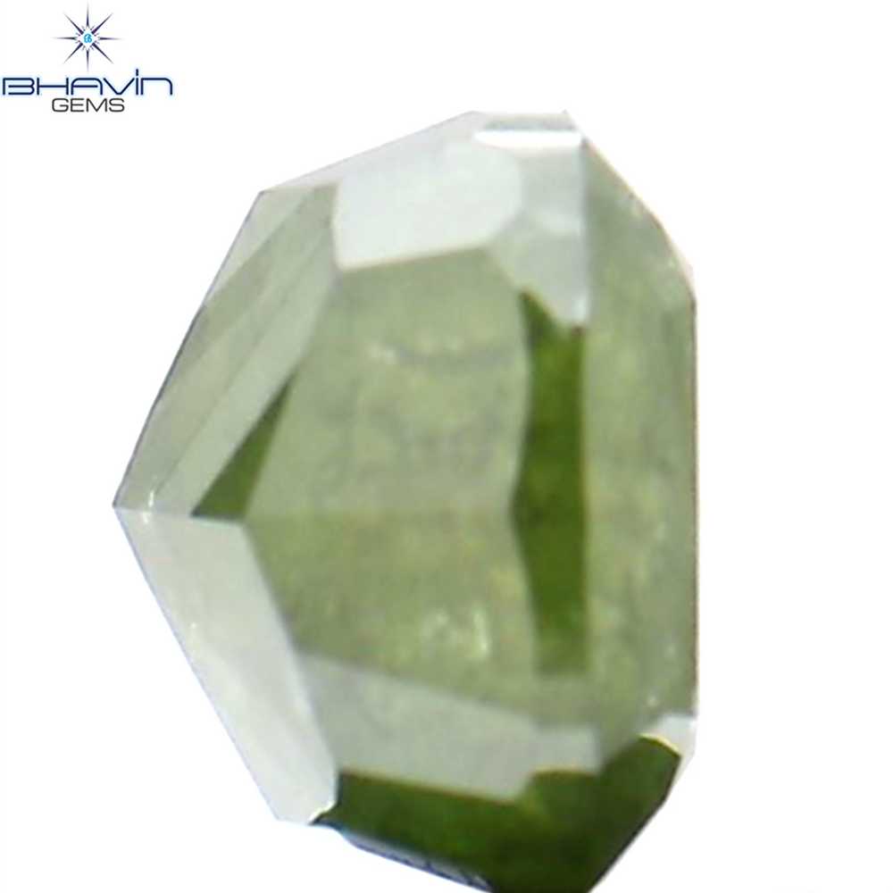 0.74 CT Cushion Diamond Natural Diamond Green Diamond Clarity I3 (4.85 MM)