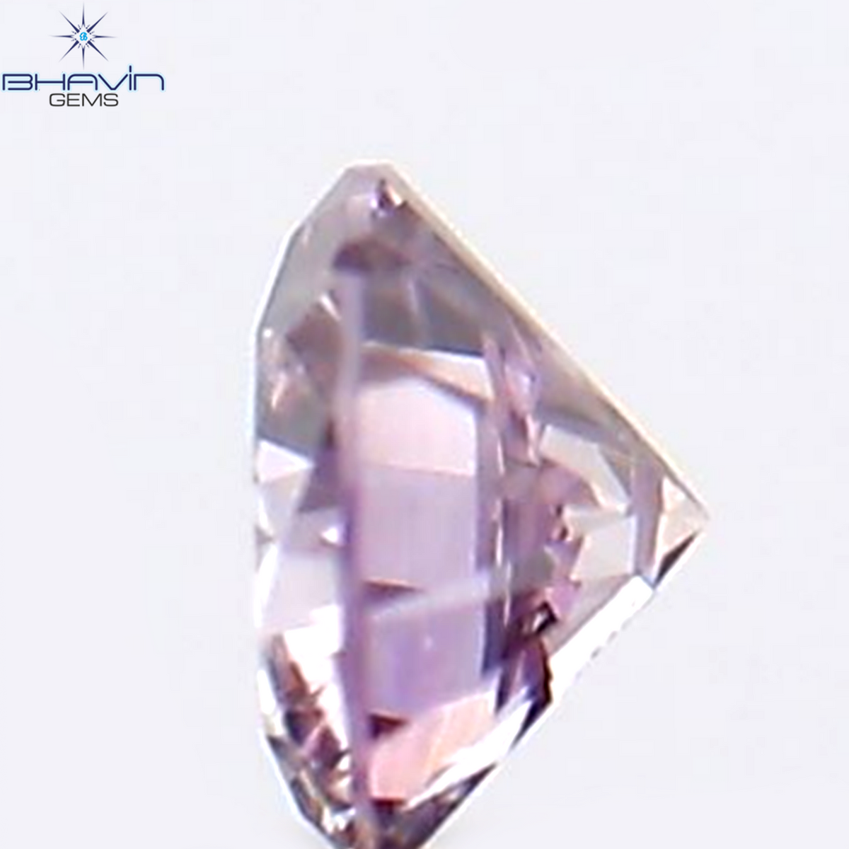 0.04 CT Natural Round Diamond Pink Color Clarity SI1 (2.21 MM)