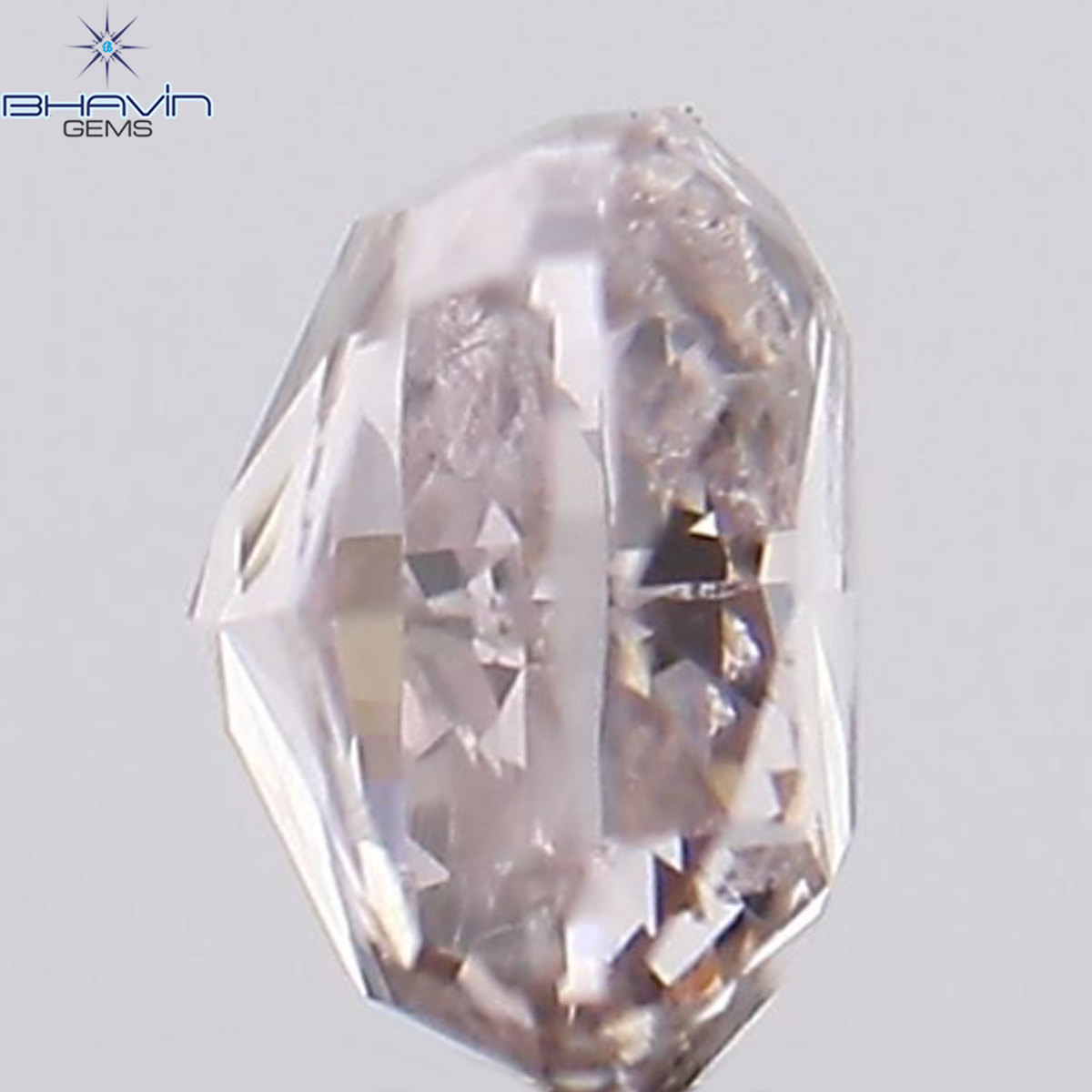 0.16 CT Natural Cushion Diamond Pink Color Clarity SI2 (3.00 MM)