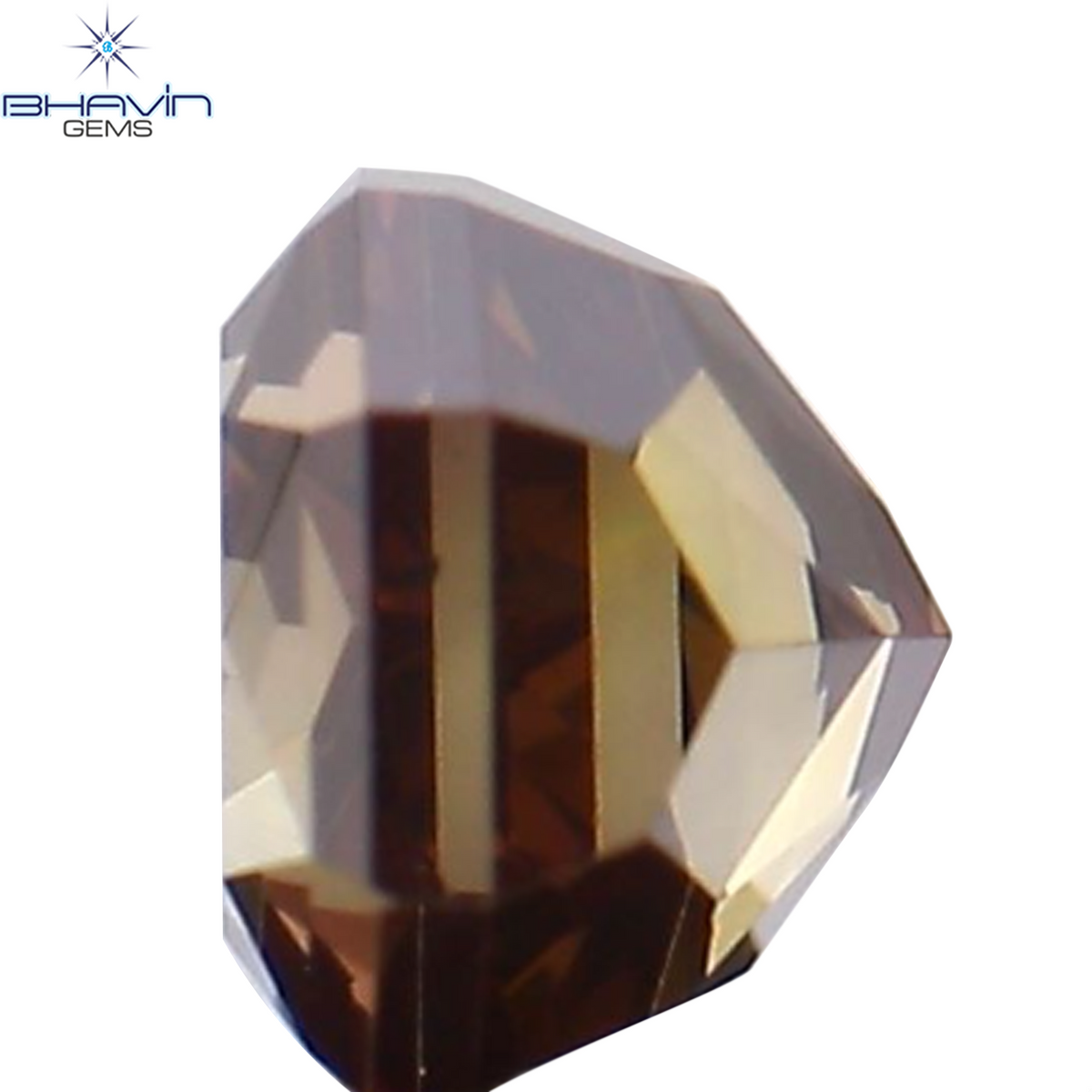 0.29 CT Natural Radiant Diamond Enhanced Pink Color Clarity SI1 (3.50 MM)