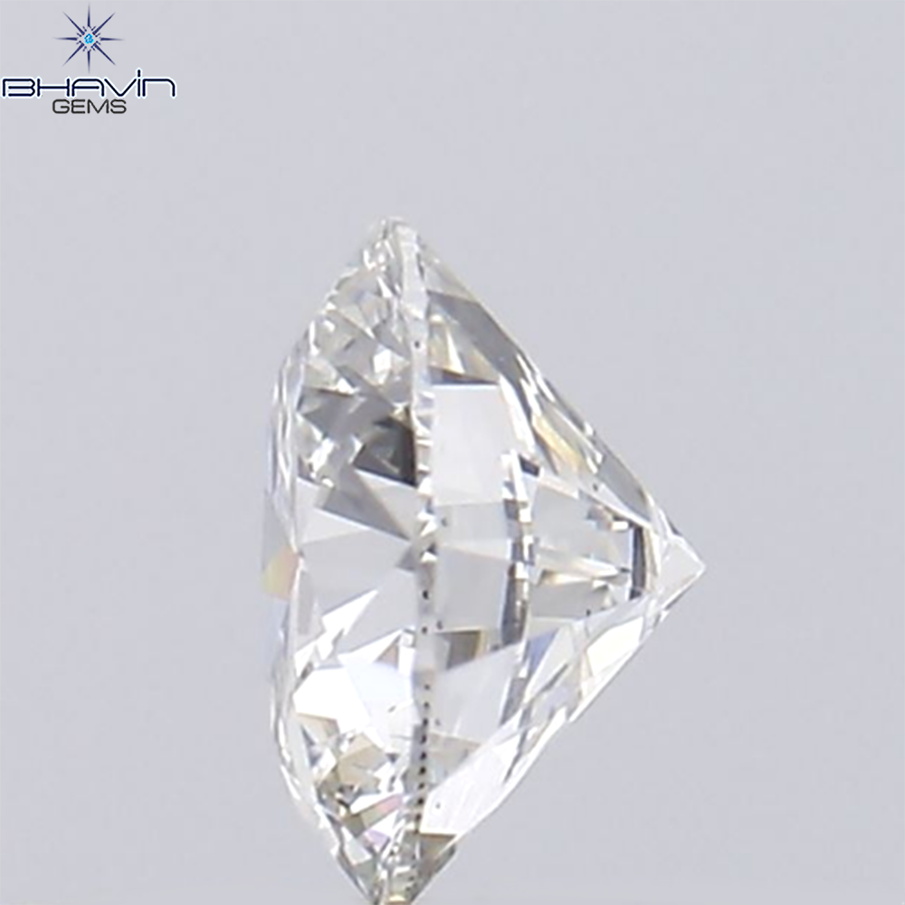 0.53 CT Natural Round Diamond Enhanced E Color Clarity VS1 (5.20 MM)