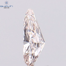 0.08 CT Pear Shape Natural Diamond Pink Color VS1 Clarity (3.45 MM)