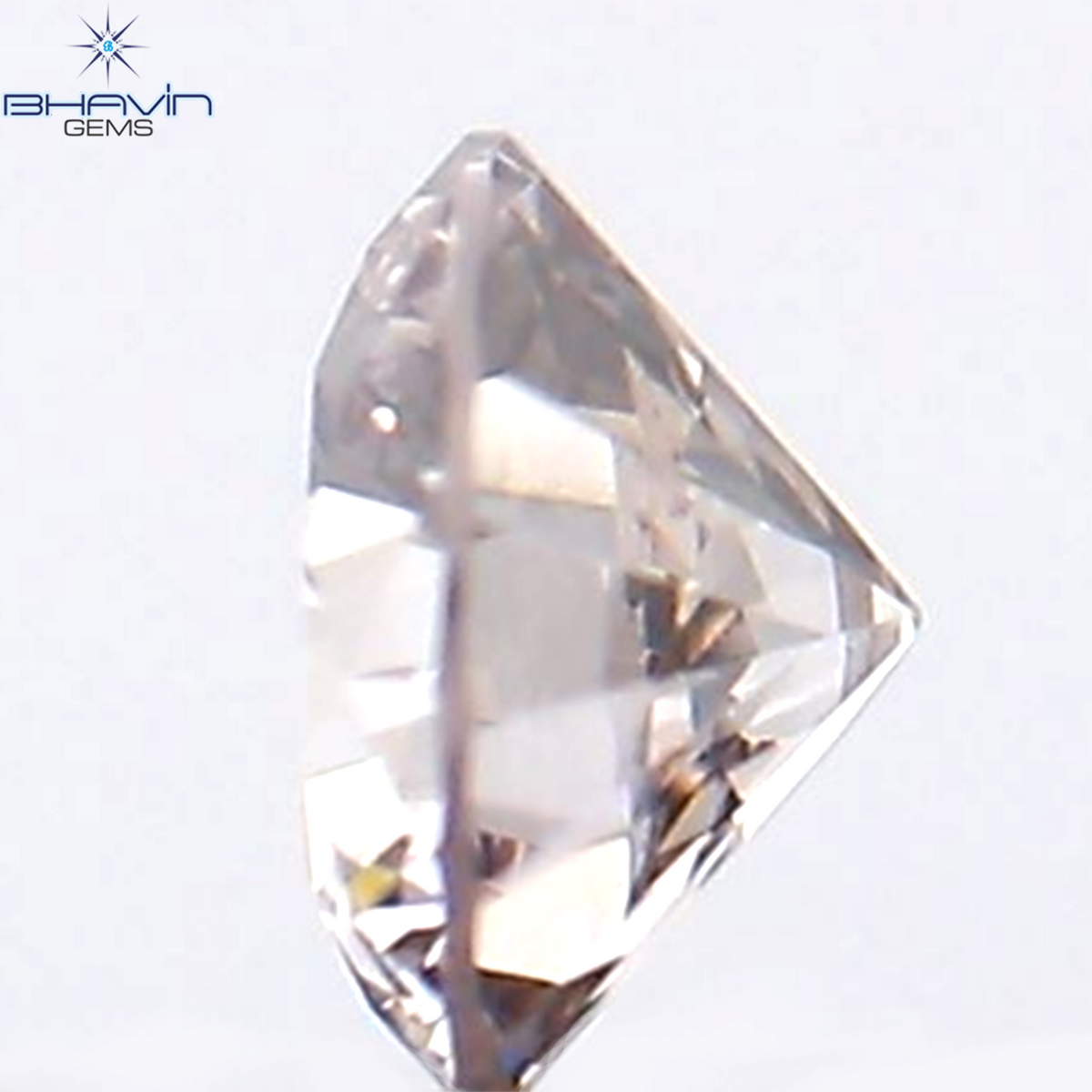 0.08 CT Natural Round Diamond Pink Color Clarity VS1 (2.81 MM)