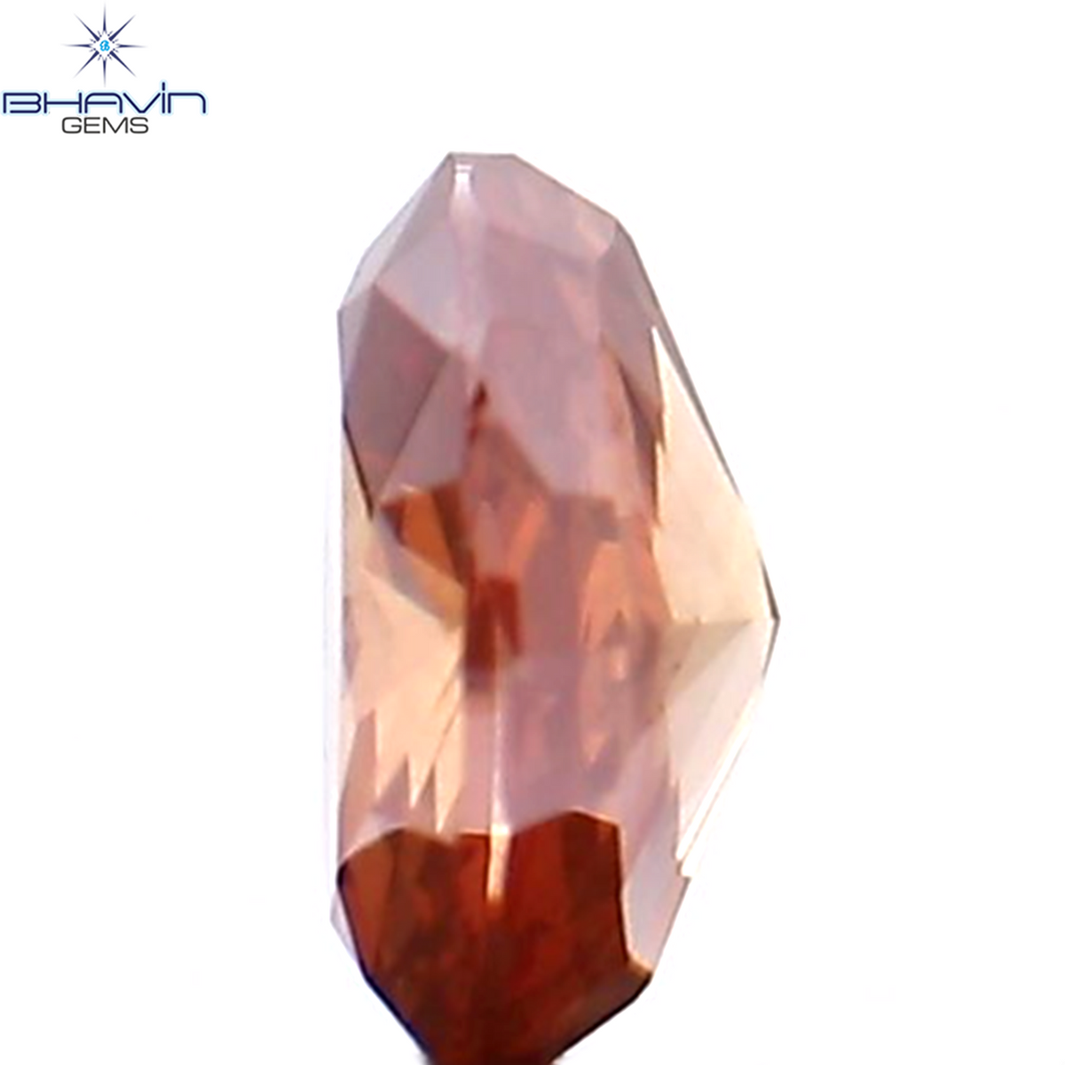 0.23 CT Natural Oval Diamond Enhanced Pink Color Clarity SI1 (4.30 MM)