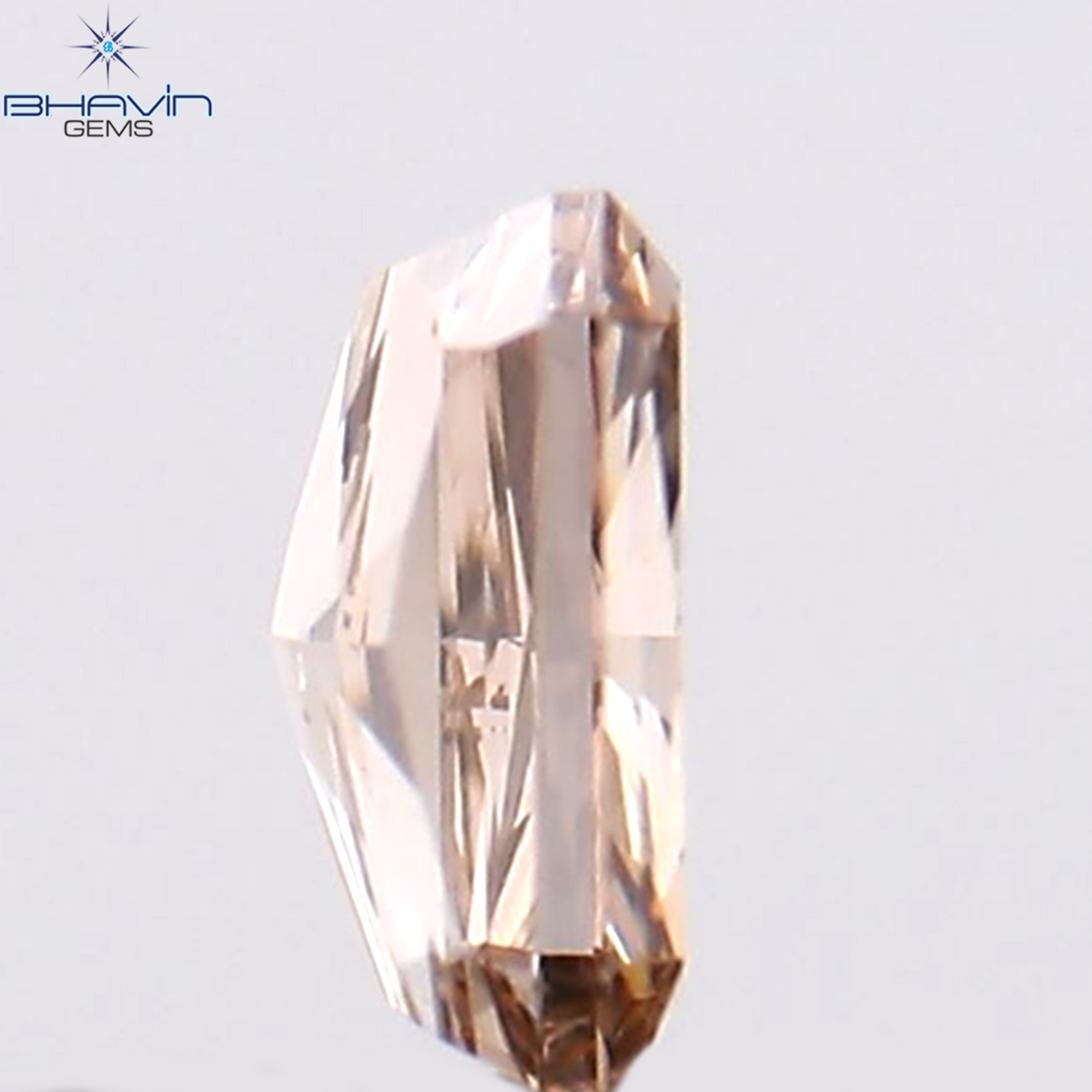 0.18 CT Natural Radiant Diamond Pink Color Clarity VS1 (3.75 MM)