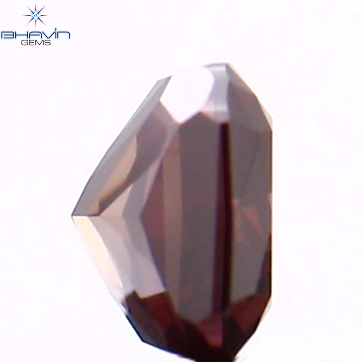 0.18 CT Natural Cushion Diamond Enhanced Pink Color Clarity VS1 (3.06 MM)