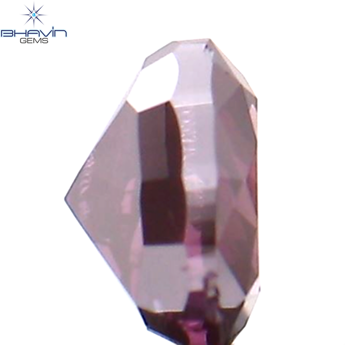 0.21 CT Natural Heart Diamond Enhanced Pink Color Clarity SI2 (3.88 MM)