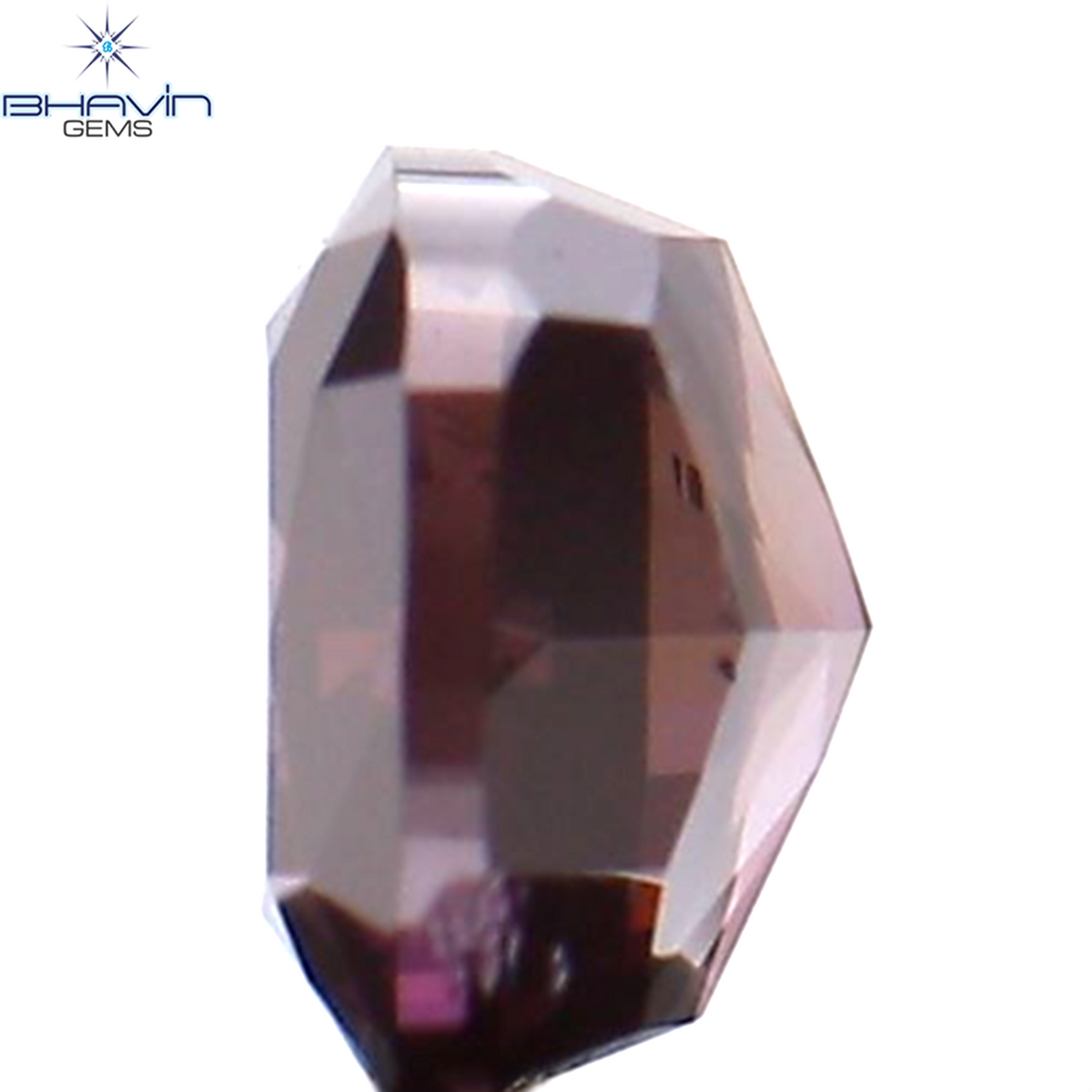 0.07 CT クッション シェイプ ナチュラル ルース ダイヤモンド 強化ピンク色 VS2 クラリティ (2.36 MM)