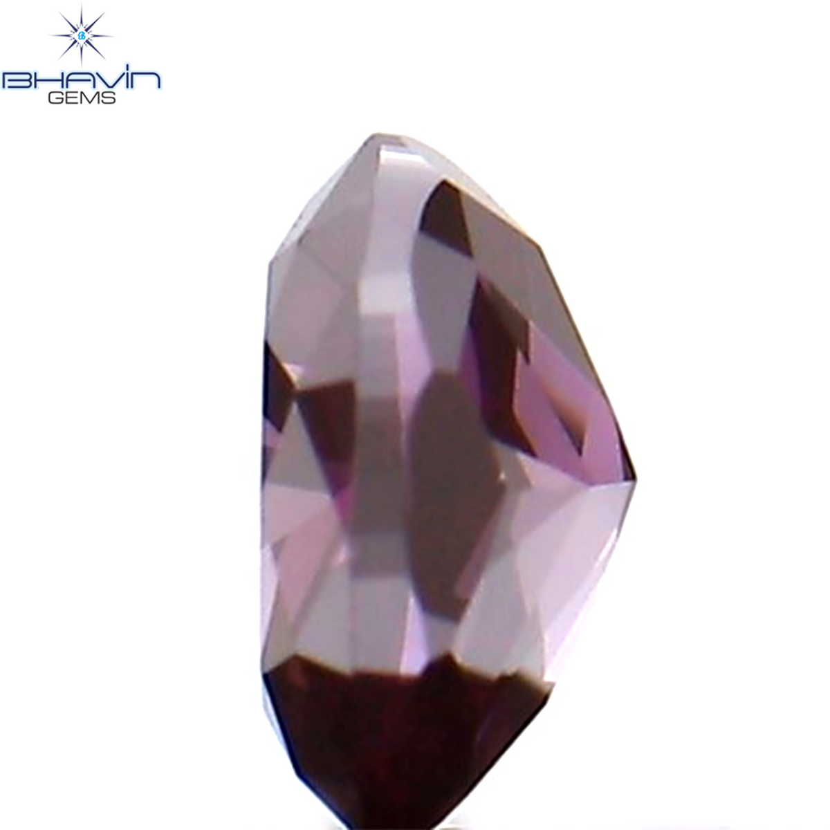0.12 CT Natural Oval Diamond Enhanced Pink Color Clarity VS1 (3.40 MM)