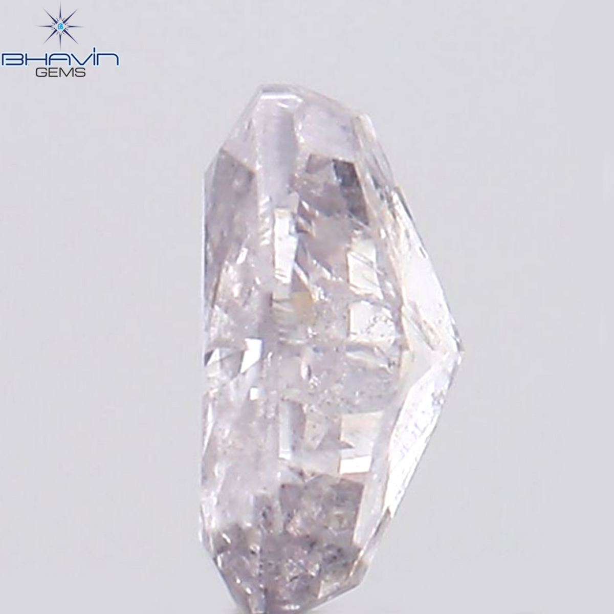 0.22 CT Natural Oval Diamond Pink Color Clarity I1 (4.28 MM)