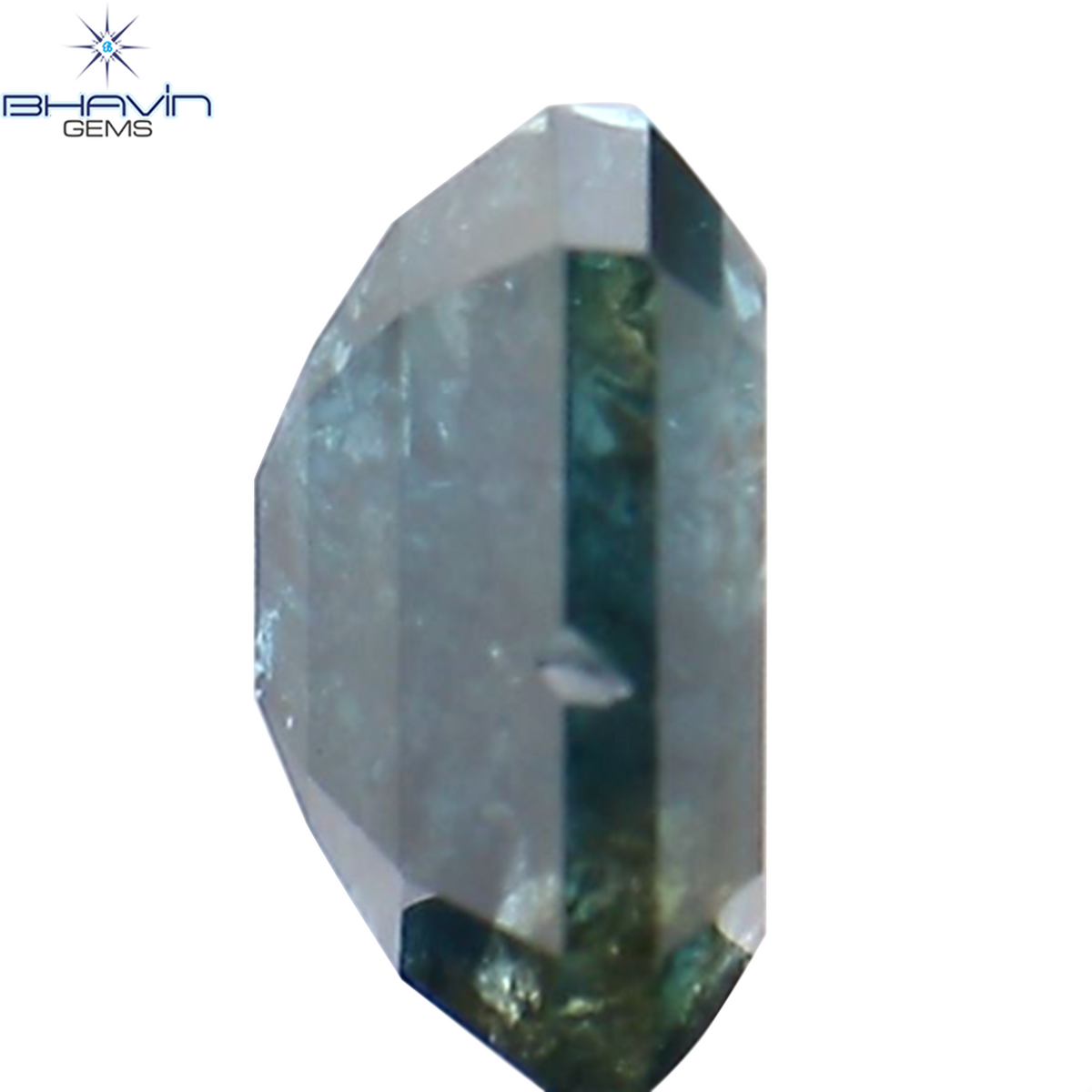 0.27 CT エメラルド シェイプ ナチュラル ダイヤモンド ピンク色 VS1 クラリティ (4.22 MM)