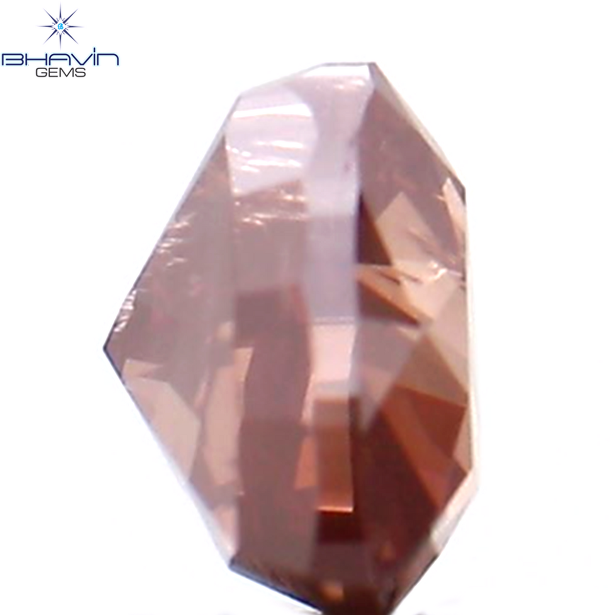 0.28 CT Natural Heart Diamond Enhanced Pink Color Clarity SI2 (4.05 MM)