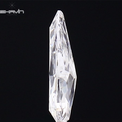 0.12 CT Pear Shape Natural Diamond White Color SI1 Clarity (4.85 MM)