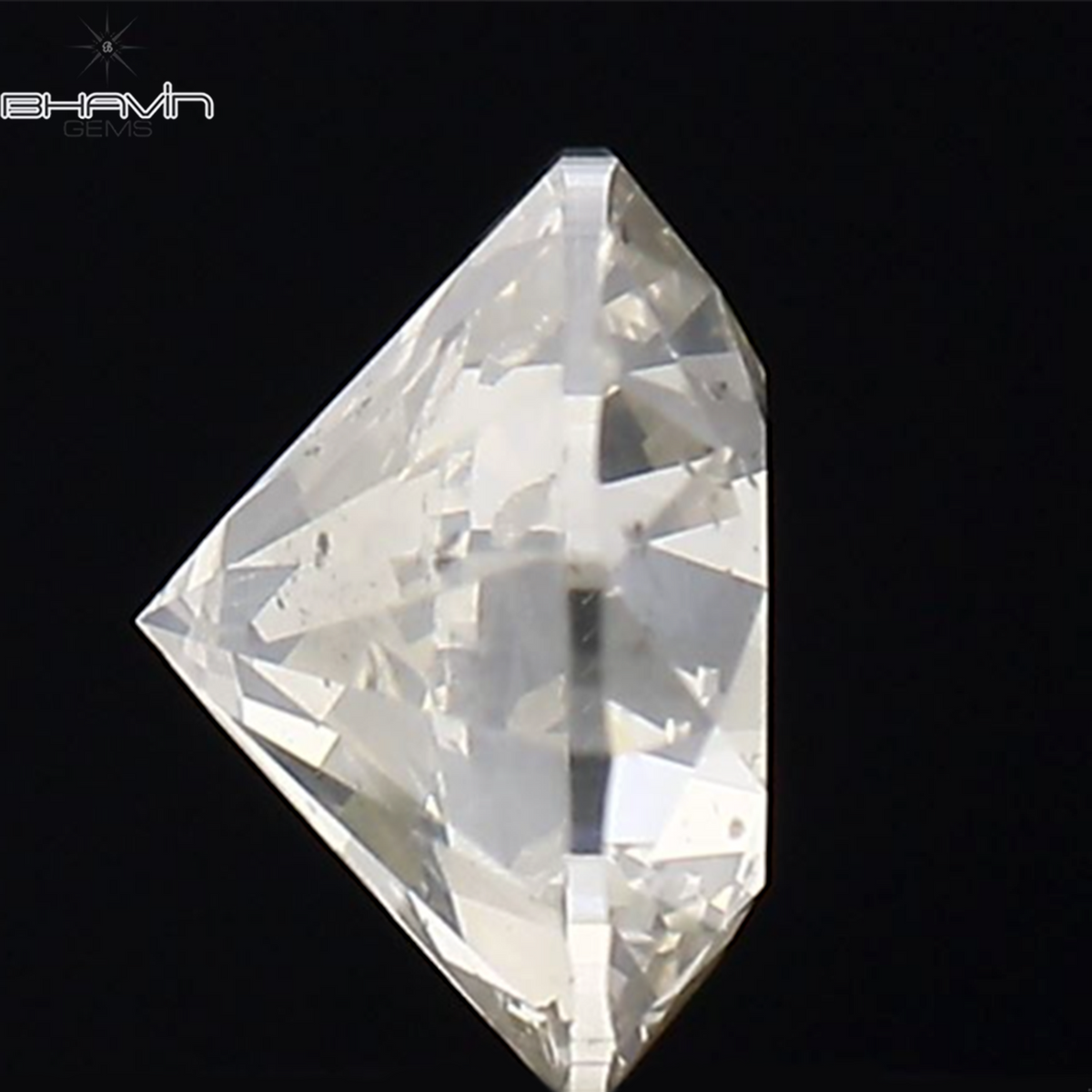 0.51 CT Natural Round Diamond White Color Clarity SI2 (5.00 MM)