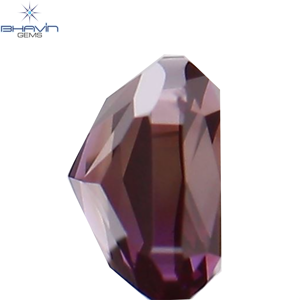 0.14 CT クッション シェイプ ナチュラル ルース ダイヤモンド 強化ピンク色 VS2 クラリティ (2.90 MM)