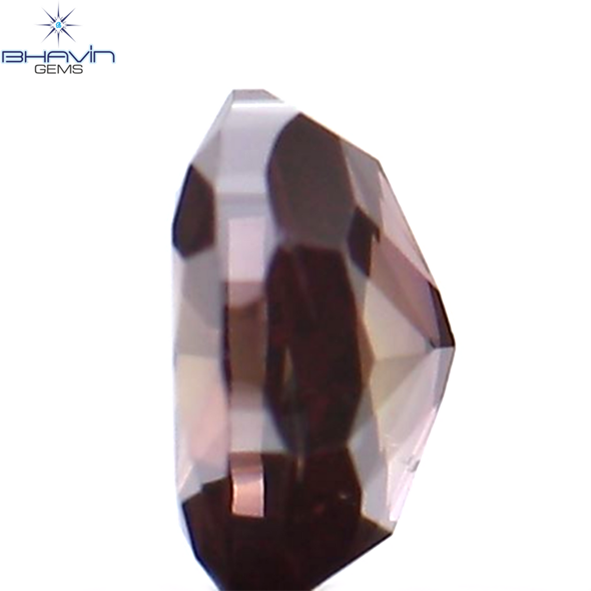 0.20 CT Natural Oval Diamond Enhanced Pink Color Clarity VS1 (3.86 MM)