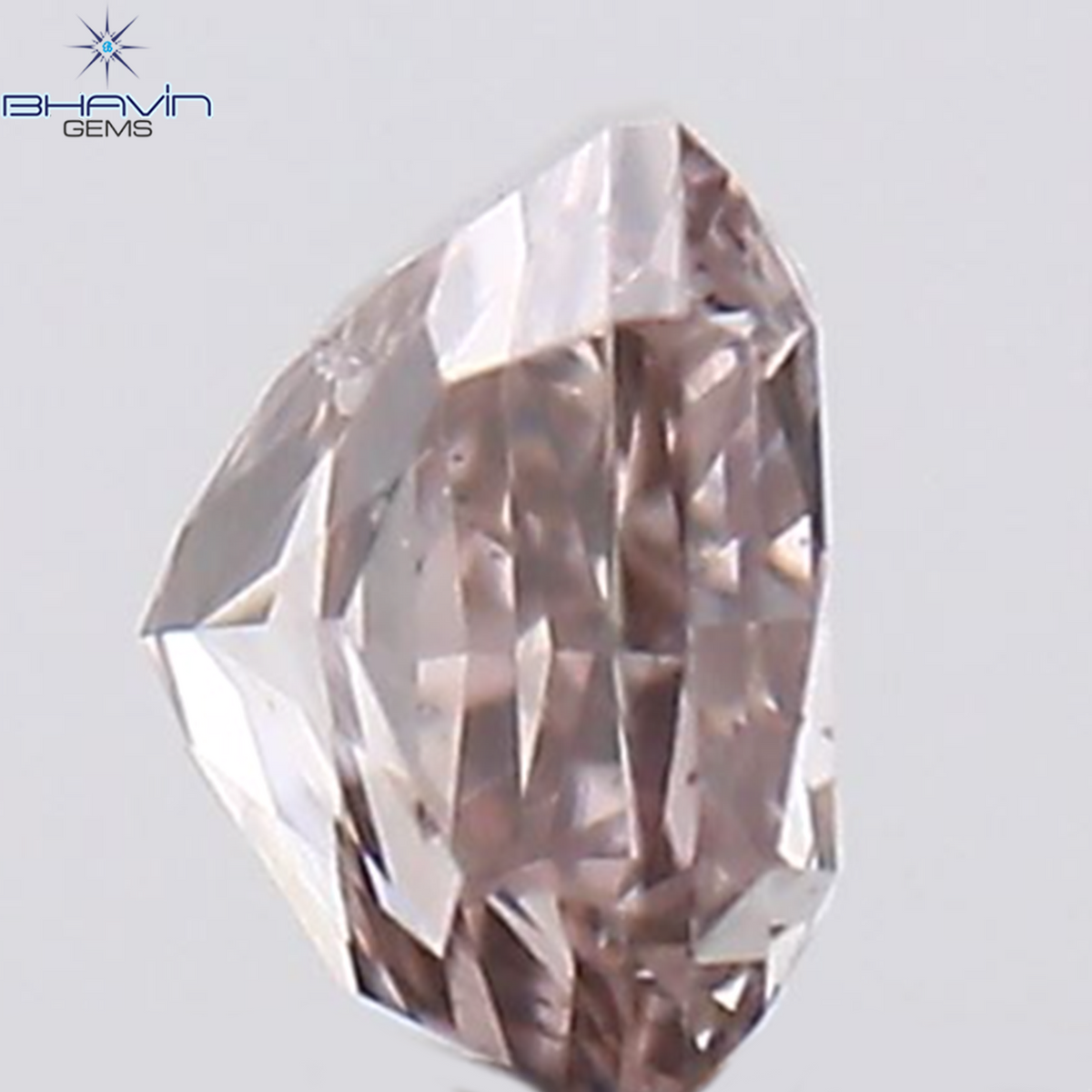 0.11 CT Natural Radiant Diamond Pink Color Clarity SI2 (2.68 MM)