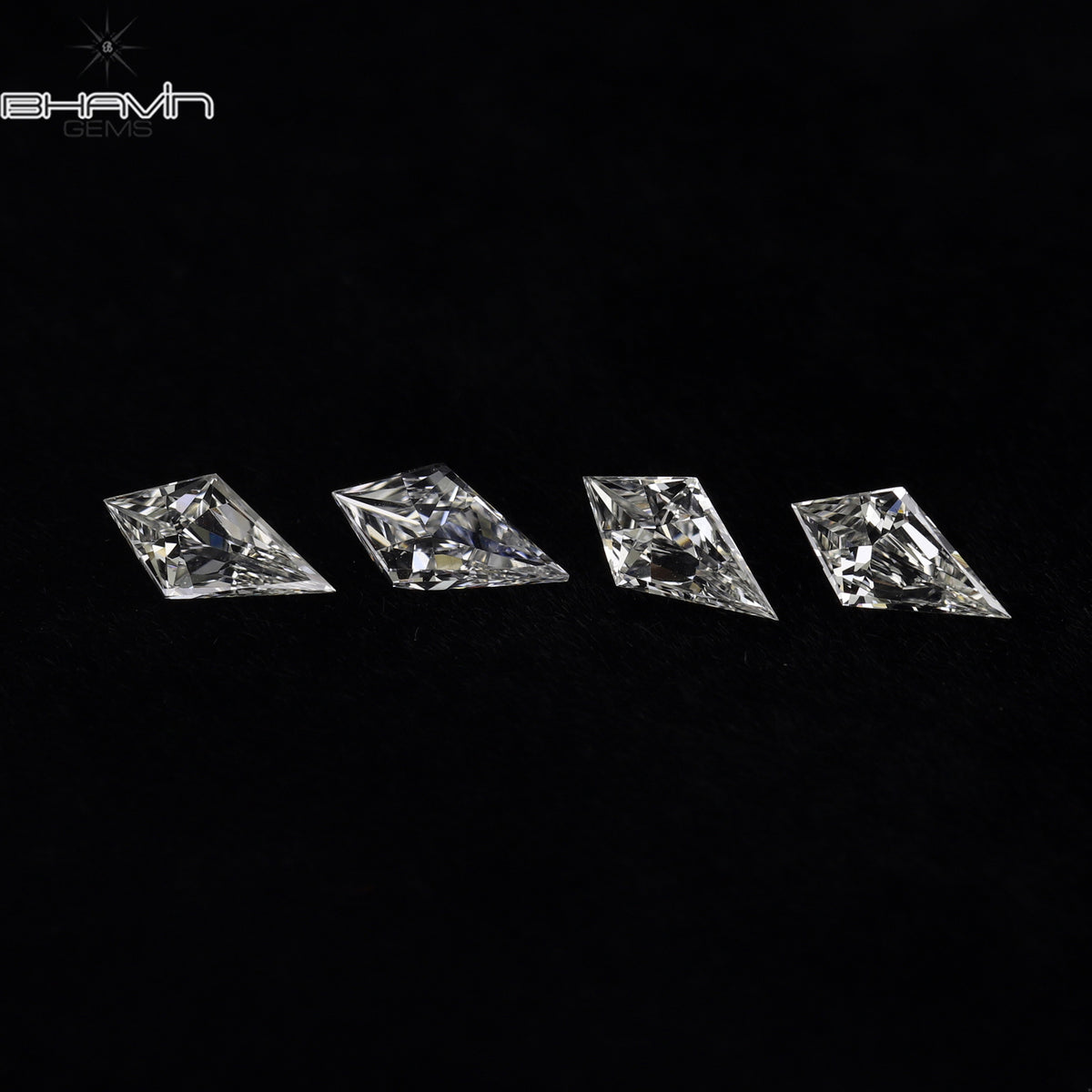 0.10 CT Natural Kite Diamond White (G+) Color Clarity VS (5.00 MM)