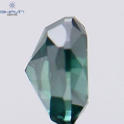 0.30 CT Heart Shape Natural Diamond Blue Color SI2 Clarity (4.34 MM)