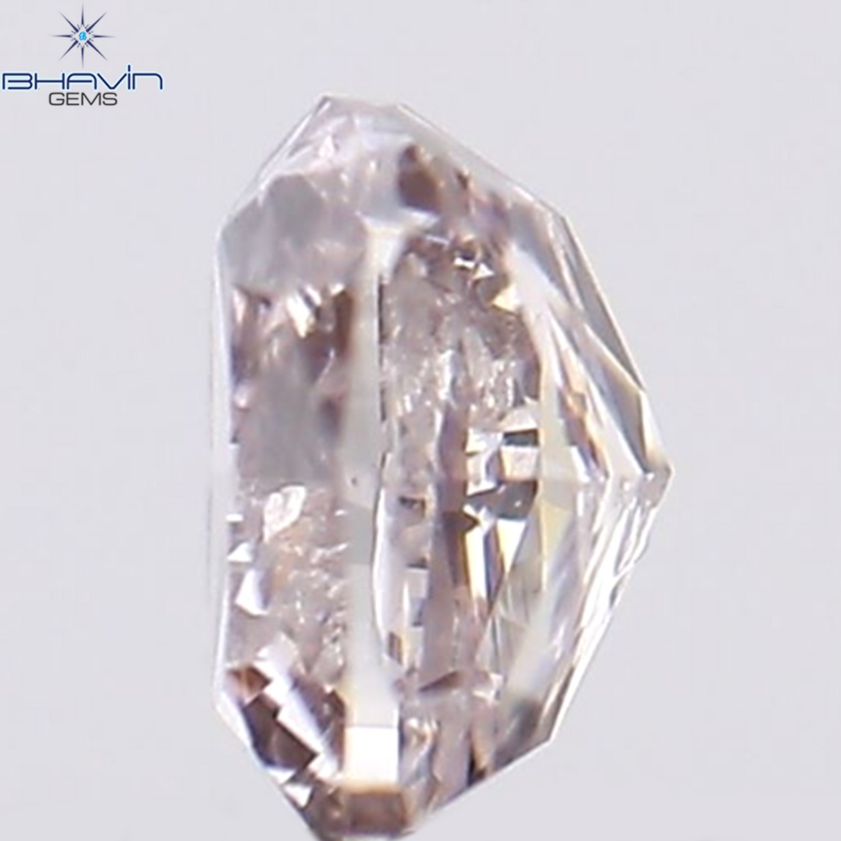 0.06 CT クッションシェイプ 天然ダイヤモンド ピンクカラー VS2 クラリティ (2.30 MM)