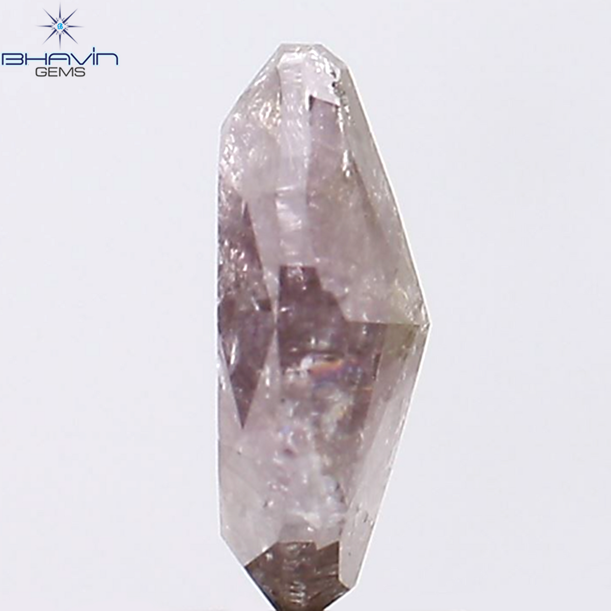 0.18 CT オーバル シェイプ ナチュラル ダイヤモンド ピンク カラー VS2 クラリティ (3.95 MM)
