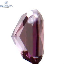 0.21 CT クッション シェイプ ナチュラル ルース ダイヤモンド 強化ピンク色 VS2 クラリティ (3.78 MM)