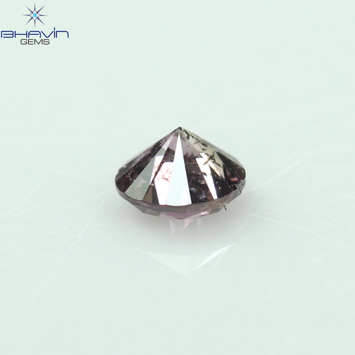 0.05 CT ラウンド シェイプ ナチュラル ダイヤモンド ピンク カラー I1 クラリティ (2.30 MM)