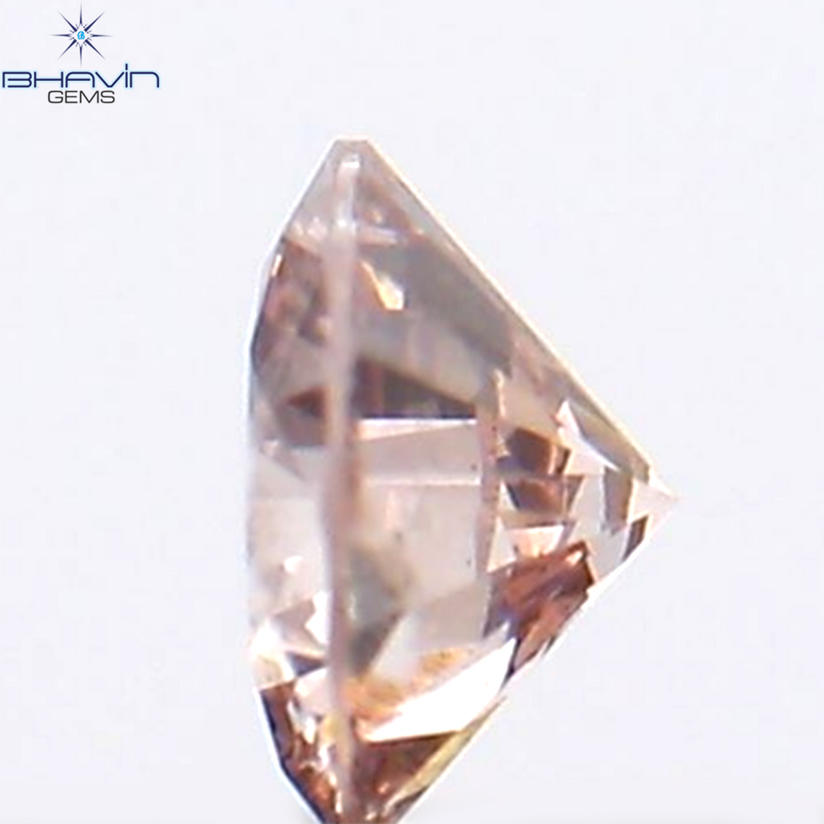 0.07 CT Natural Round Diamond Pink (Argyle) Color Clarity SI1 (2.66 MM)