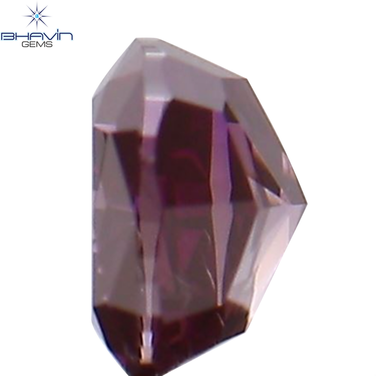 0.07 CT クッション シェイプ ナチュラル ルース ダイヤモンド 強化ピンク色 VS2 クラリティ (2.36 MM)