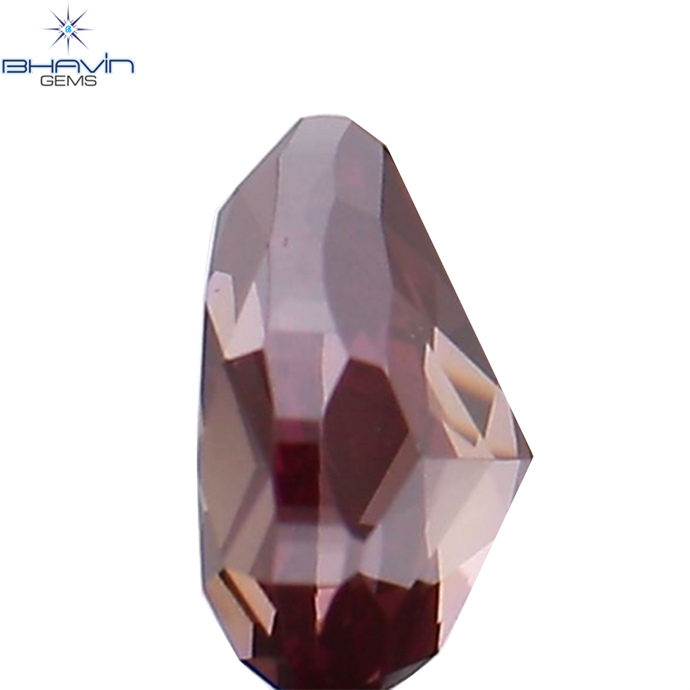 0.23 CT Pear Shape Natural Diamond Pink Color VS1 Clarity (4.23 MM)