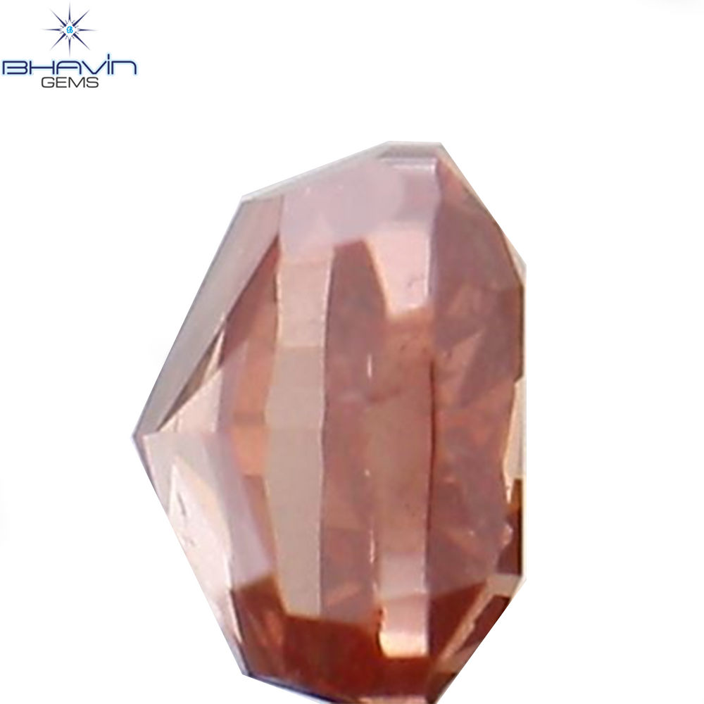 0.14 CT Cushion Shape Natural Loose Diamond Enhanced Pink Color SI1 Clarity (2.78 MM)