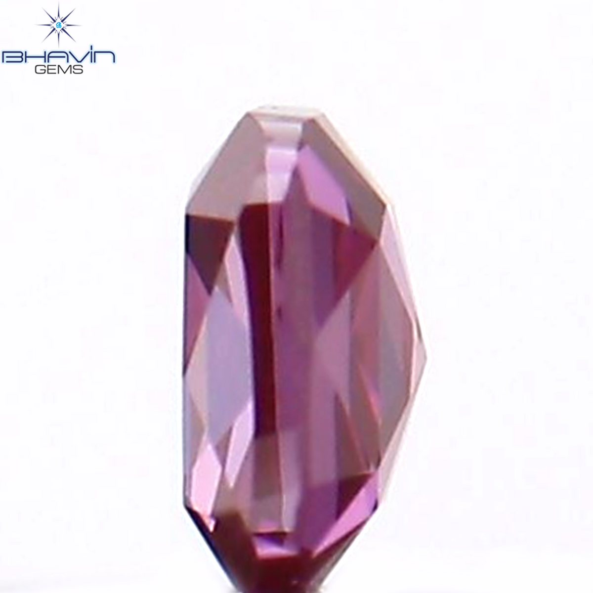 0.09 CT クッション シェイプ ナチュラル ダイヤモンド ピンク色 VS2 クラリティ (2.60 MM)