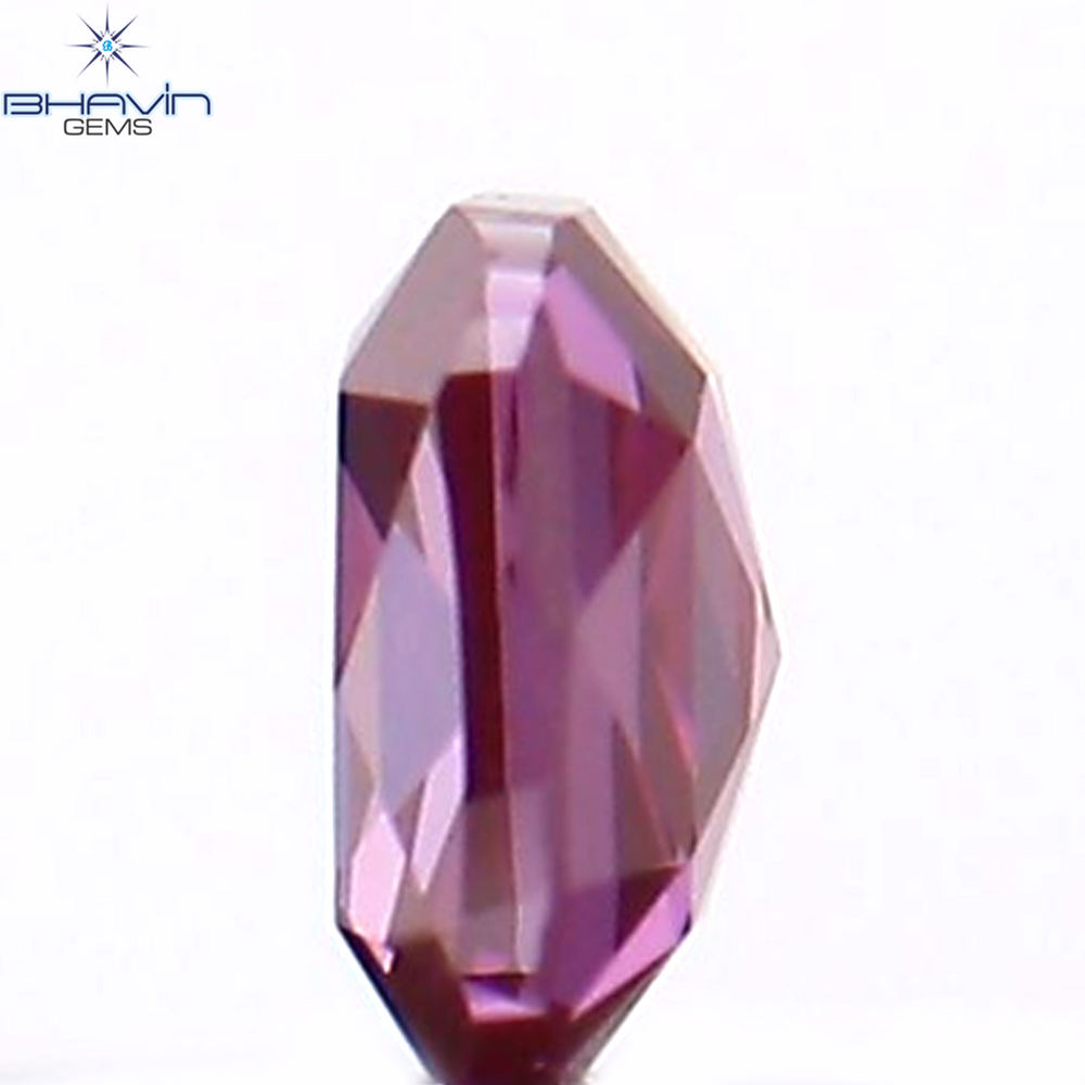 0.09 CT Cushion Shape Natural Diamond Pink Color VS2 Clarity (2.60 MM)