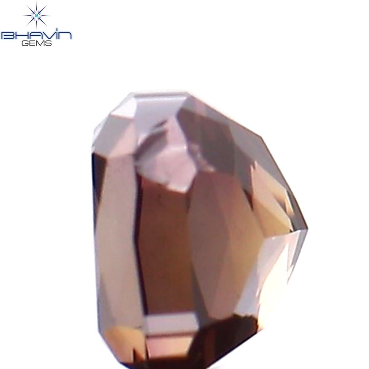 0.25 CT クッション シェイプ ナチュラル ルース ダイヤモンド 強化ピンク色 VS1 クラリティ (3.24 MM)